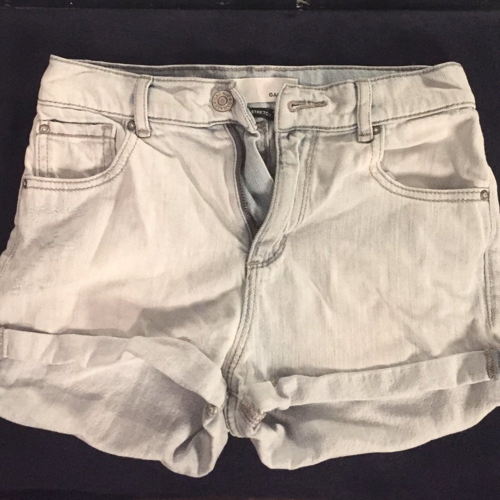 Garage Retro High Waist Denim Shorts